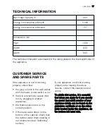 Preview for 13 page of Electrolux ERC 25291 W User Manual