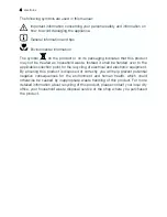 Preview for 4 page of Electrolux ERC 25292 W User Manual