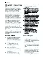 Preview for 6 page of Electrolux ERC 25292 W User Manual