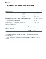 Preview for 16 page of Electrolux ERC 25292 W User Manual