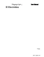 Предварительный просмотр 1 страницы Electrolux ERC 39260 W User Manual