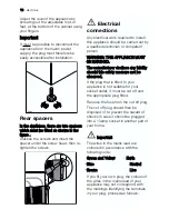 Предварительный просмотр 16 страницы Electrolux ERC 39260 W User Manual