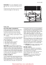 Предварительный просмотр 21 страницы Electrolux ERC31301W User Manual