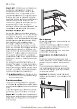 Предварительный просмотр 36 страницы Electrolux ERC31301W User Manual