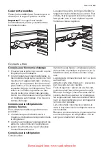 Предварительный просмотр 37 страницы Electrolux ERC31301W User Manual