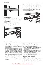 Предварительный просмотр 52 страницы Electrolux ERC31301W User Manual