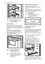 Preview for 8 page of Electrolux ERC3215AOW User Manual