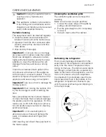 Preview for 7 page of Electrolux ERC33220W User Manual