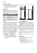 Предварительный просмотр 20 страницы Electrolux ERC33230W User Manual