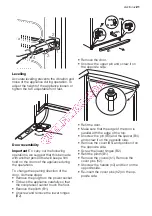 Предварительный просмотр 21 страницы Electrolux ERC33230W User Manual