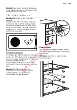 Предварительный просмотр 39 страницы Electrolux ERC33230W User Manual