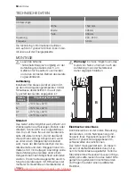 Предварительный просмотр 50 страницы Electrolux ERC33430W User Manual