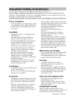 Preview for 2 page of Electrolux ERC3711WS Instruction Booklet