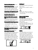 Preview for 8 page of Electrolux ERC38800WS Instruction Book