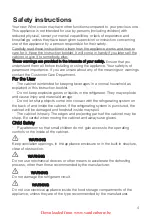 Preview for 4 page of Electrolux ERC38810WS User Manual