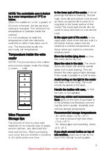 Preview for 8 page of Electrolux ERC38810WS User Manual