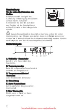 Preview for 21 page of Electrolux ERC38810WS User Manual