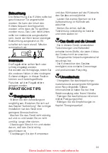 Preview for 24 page of Electrolux ERC38810WS User Manual