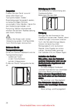 Preview for 29 page of Electrolux ERC38810WS User Manual