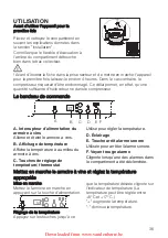 Preview for 36 page of Electrolux ERC38810WS User Manual