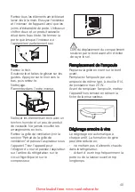 Preview for 40 page of Electrolux ERC38810WS User Manual