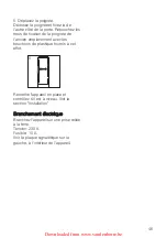 Preview for 46 page of Electrolux ERC38810WS User Manual