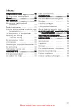 Preview for 50 page of Electrolux ERC38810WS User Manual