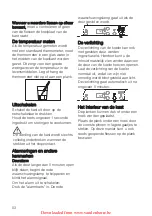 Preview for 53 page of Electrolux ERC38810WS User Manual