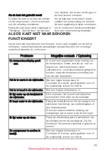 Preview for 56 page of Electrolux ERC38810WS User Manual