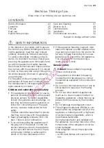 Preview for 23 page of Electrolux ERC39350W User Manual