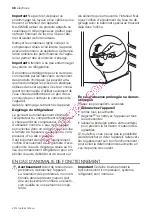 Preview for 38 page of Electrolux ERC39350W User Manual