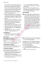 Preview for 46 page of Electrolux ERC39350W User Manual