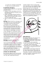 Preview for 49 page of Electrolux ERC39350W User Manual