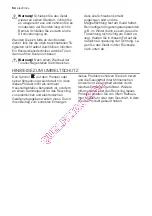 Preview for 54 page of Electrolux ERC39350W User Manual