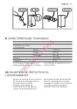 Предварительный просмотр 47 страницы Electrolux ERC39353X User Manual