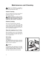 Preview for 10 page of Electrolux ERD 1843 Instruction Book