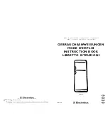 Electrolux ERD 2522 Instruction Book preview