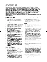 Preview for 2 page of Electrolux ERD 43391 X User Manual