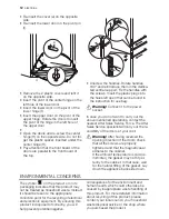 Предварительный просмотр 12 страницы Electrolux ERD176C User Manual