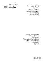 Preview for 1 page of Electrolux ERD24304W8 User Manual