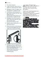 Предварительный просмотр 48 страницы Electrolux ERE 39391 W8 User Manual