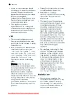 Предварительный просмотр 60 страницы Electrolux ERE 39391 W8 User Manual