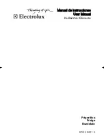 Preview for 1 page of Electrolux ERE 39391 X User Manual