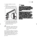 Preview for 22 page of Electrolux ERE 39391 X User Manual