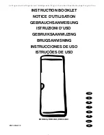 Electrolux ERE3000 Instruction Booklet предпросмотр