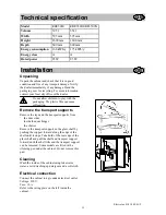 Preview for 11 page of Electrolux ERE3000 Instruction Booklet