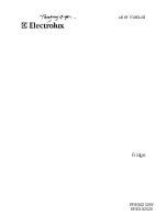 Electrolux ERE38202W User Manual preview