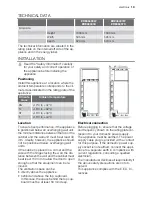 Предварительный просмотр 13 страницы Electrolux ERE38403W User Manual