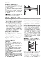 Preview for 8 page of Electrolux ERE38520W User Manual