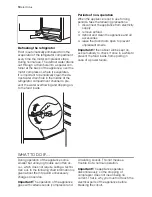 Preview for 10 page of Electrolux ERE38520W User Manual